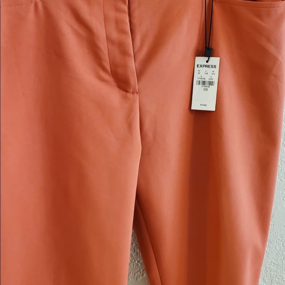 Express Orange dressy pants. Orange color, size 10s.